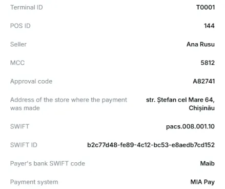 the More details section expanded, with the additional fields visible.